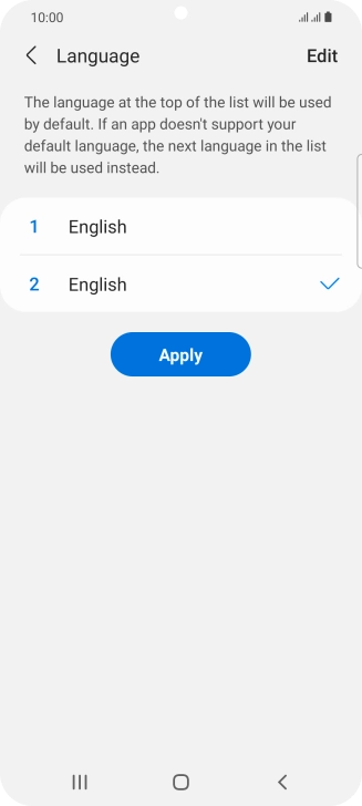 Press Apply.