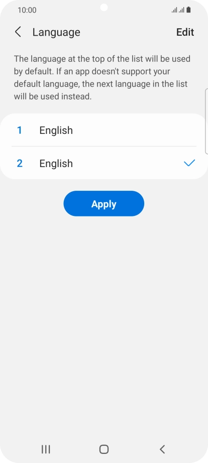 Press Apply.
