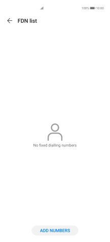 Press ADD NUMBERS.
