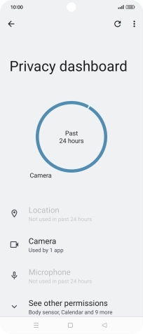 The total app activity for the last 24 hours is displayed.