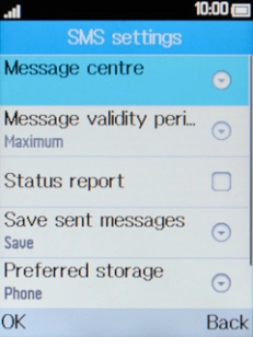 Select Message centre.