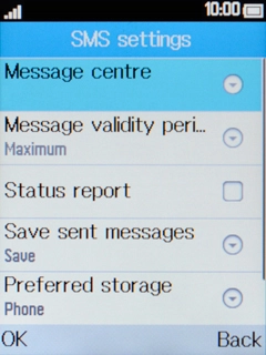 Select Message centre.