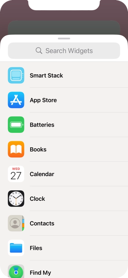Press Smart Stack.