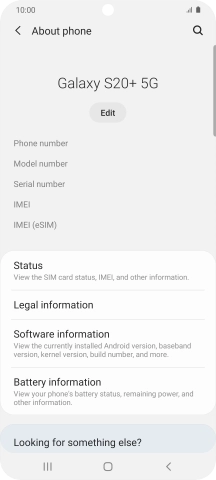Press Software information.