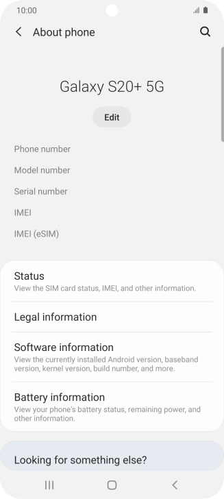 Press Software information.
