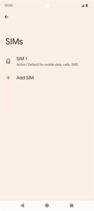 Slide your finger upwards starting from the bottom of the screen to return to the home screen.