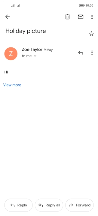Press Reply.