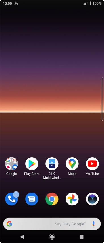 The missed calls icon shows that you have one or more missed calls.