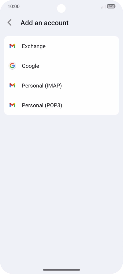 Press Personal (IMAP).