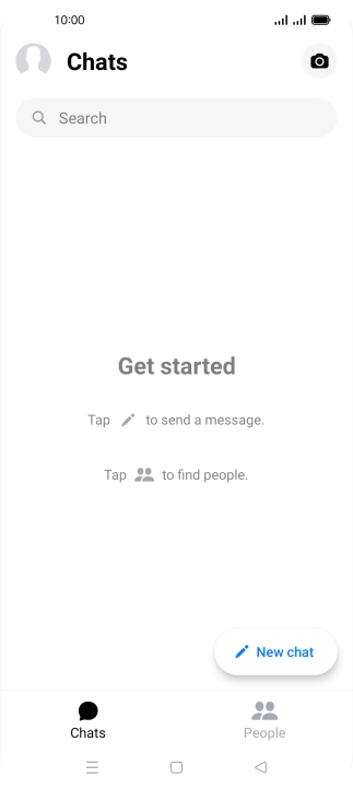 Press New chat.
