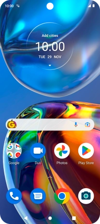 The divert icon shows that all incoming calls are diverted.