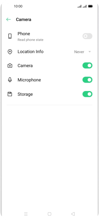 Press the drop down list next to 