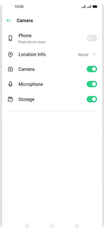 Press the drop down list next to 