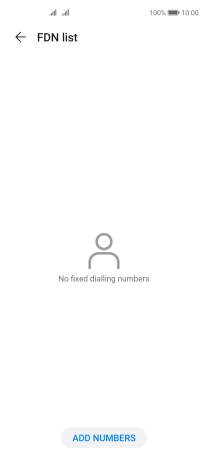 Press ADD NUMBERS.