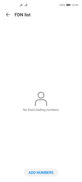 Press ADD NUMBERS.