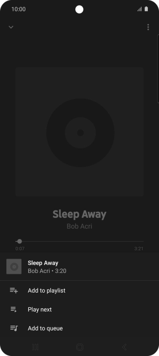 Press Add to playlist.