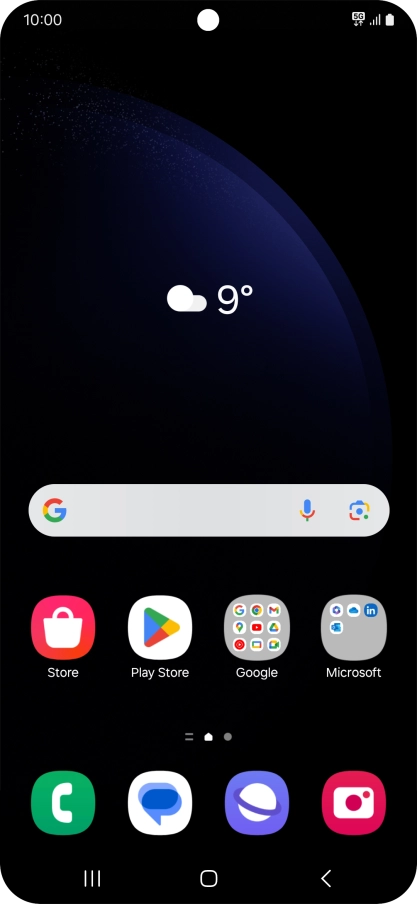 The network mode icon shows the network mode currently used by your phone.