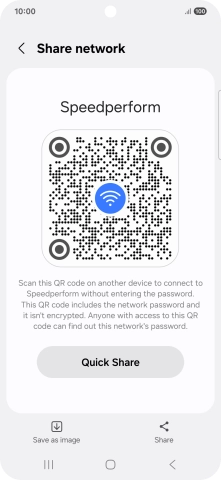 Place the QR code inside the camera frame on the other device to scan the code.
