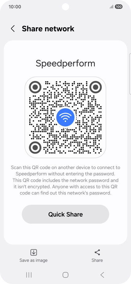 Place the QR code inside the camera frame on the other device to scan the code.