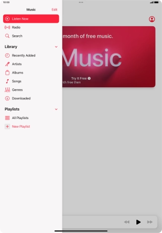 Press New Playlist.