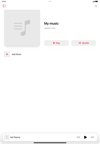 Press Add Music.