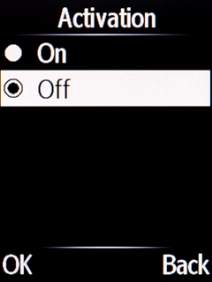 Select On to turn on Bluetooth.