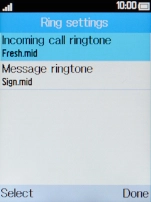 Select Message ringtone.