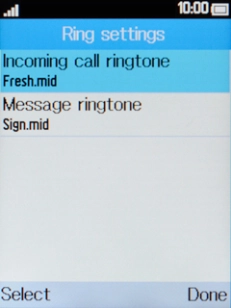 Select Message ringtone.