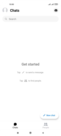 Press New chat.