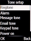 Select Ringtone.
