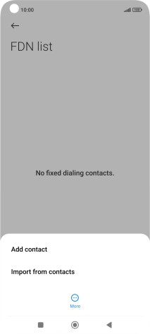 Press Add contact.