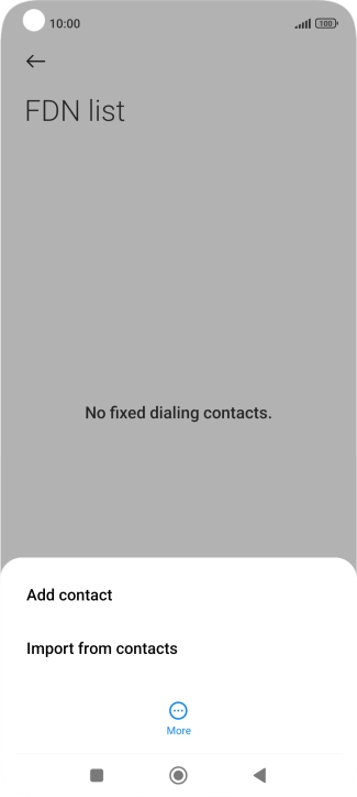 Press Add contact.