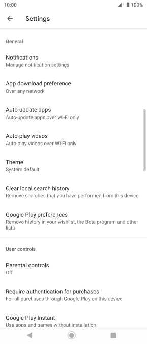 Press Auto-update apps.
