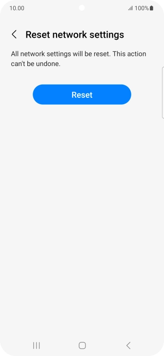 Press Reset.