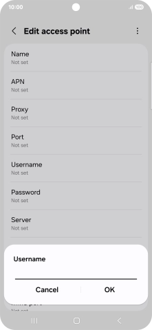 Key in wap and press OK.