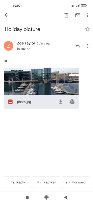 Press Reply.