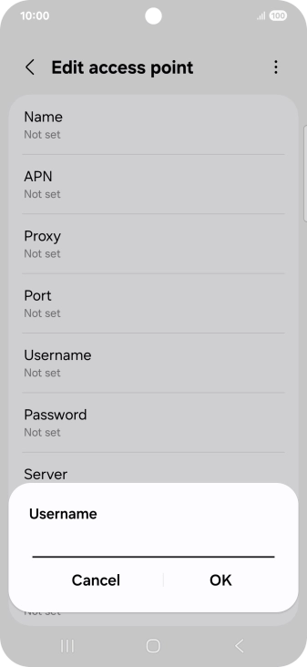 Key in wap and press OK.