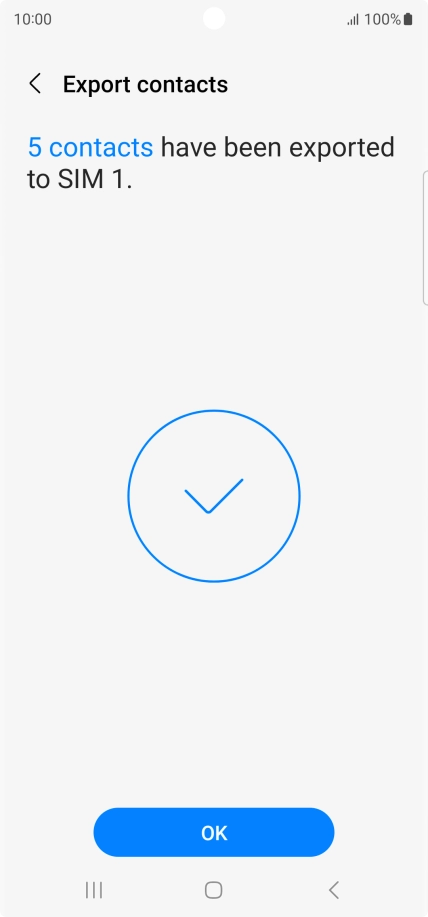 Press OK.