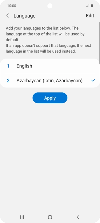 Press Apply.