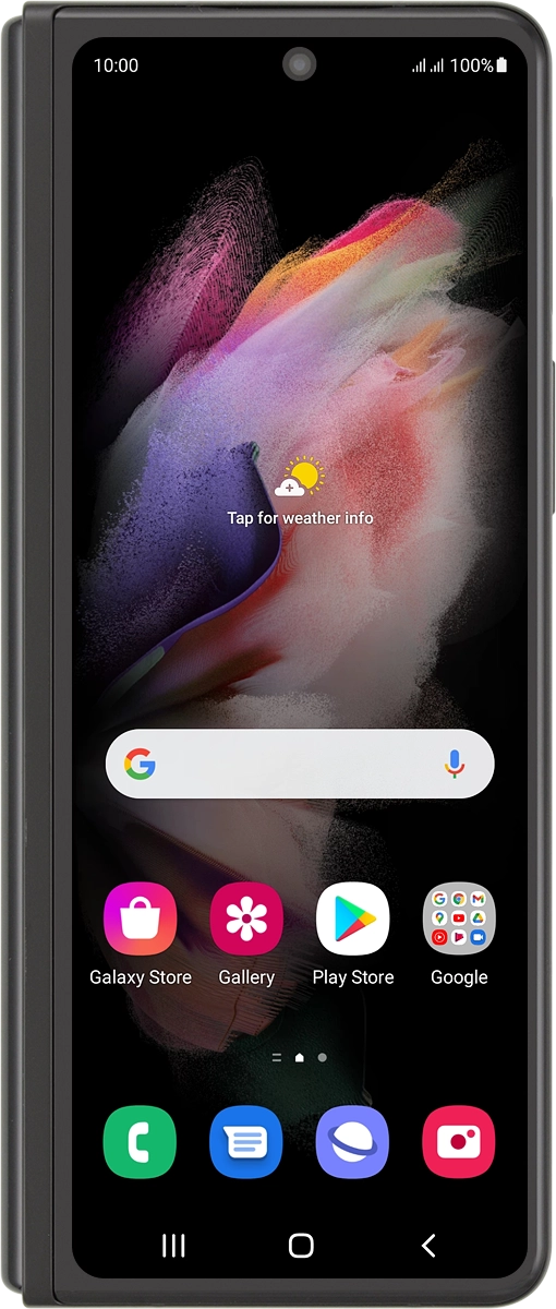 Press the phone icon.