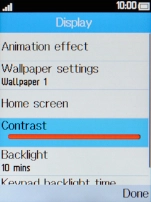 Select Contrast.