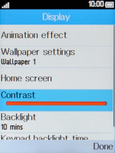 Select Contrast.