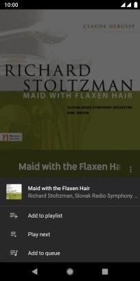 Press Add to playlist.