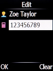 Press the Navigation key.