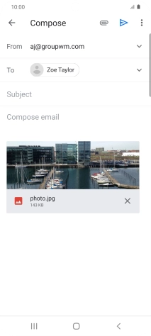 Press Subject and key in the required subject.