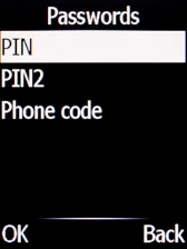 Select PIN.