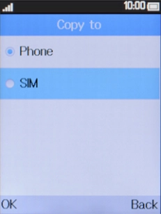 Select SIM.