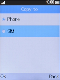 Select SIM.