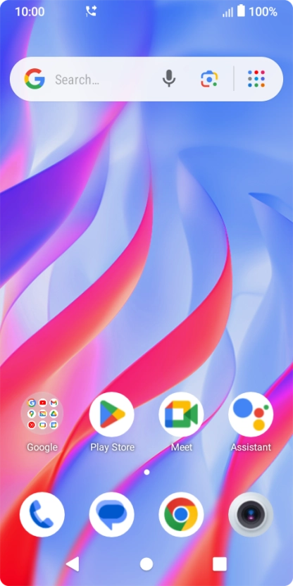 The divert icon shows that all incoming calls are diverted.