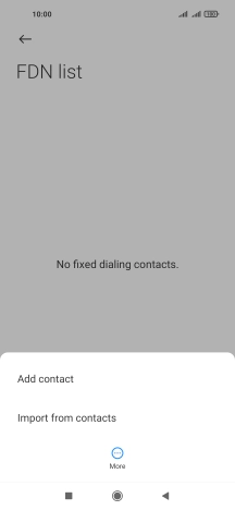Press Add contact.